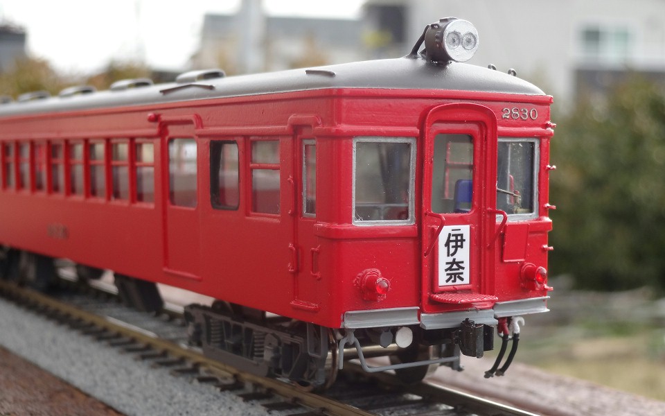 名鉄3800形 モ3830+ク2839 晩年仕様 2018年12月製作作品