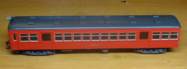 谷川製作所　名鉄3800系高運転台、車体バラキット2両セット。床下器具付き。 名鉄3800系をレストア（最終回） | 模型工房あとりえピクタ