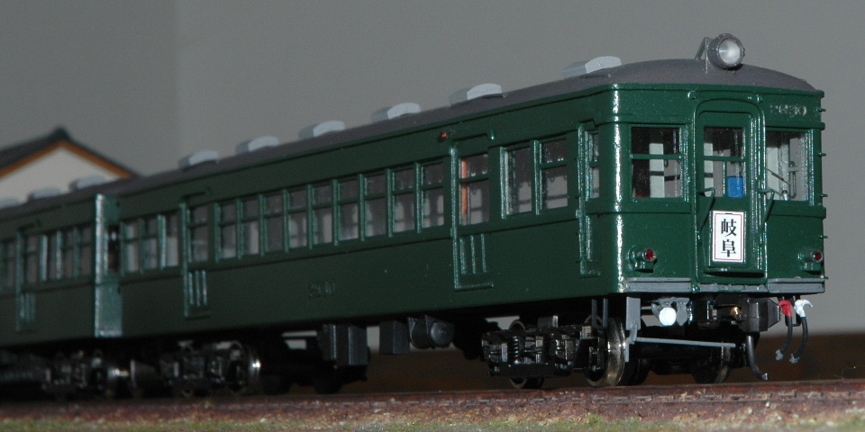 谷川製作所　名鉄3800系高運転台、車体バラキット2両セット。床下器具付き。 谷川製作所 名鉄3800系高運転台、車体バラキット2両セット。床下