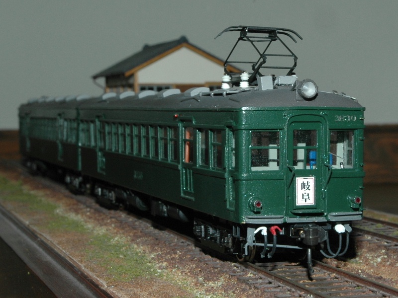 谷川製作所　名鉄3800系高運転台、車体バラキット2両セット。床下器具付き。 谷川製作所 名鉄3800系高運転台、車体バラキット2両セット。床下