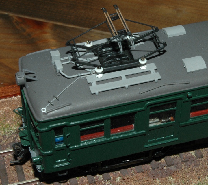 谷川製作所　名鉄3800系高運転台、車体バラキット2両セット。床下器具付き。 名鉄3800形 2次車 登場時仕様 2009年10月製作作品