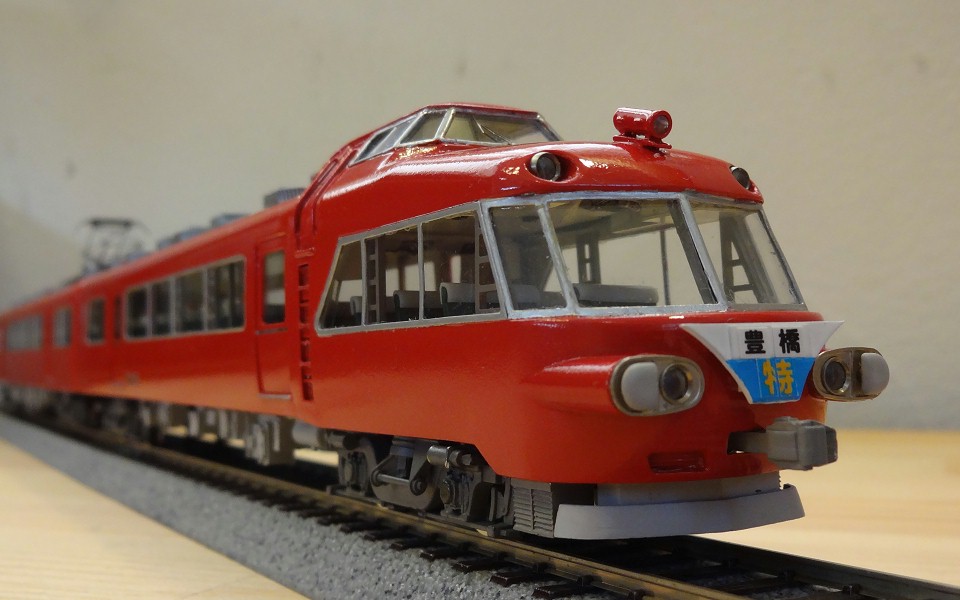 9E　HO_ST_AN　中村精密　名鉄　7000型　先頭車（偶数車）　パンタ付・モーター付　クラフトキット　注意有　#5